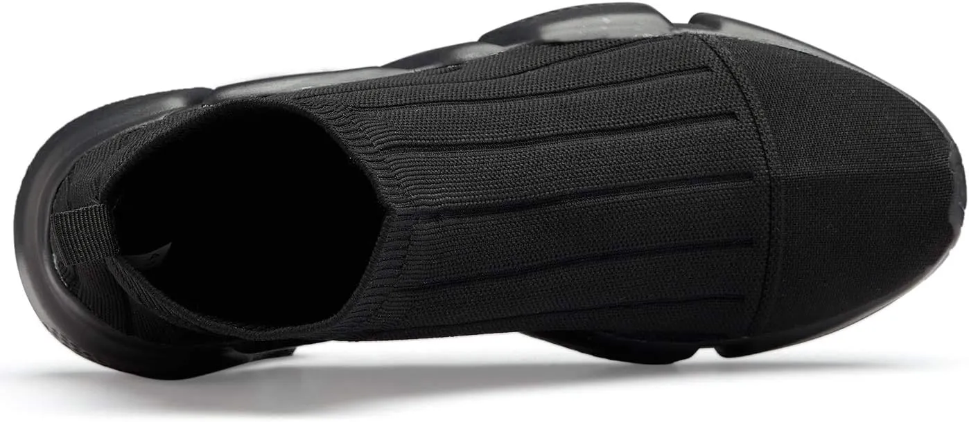 Santiro Mens Sneakers Gym Breathable Tennis Running Walking Slip On Shoes
