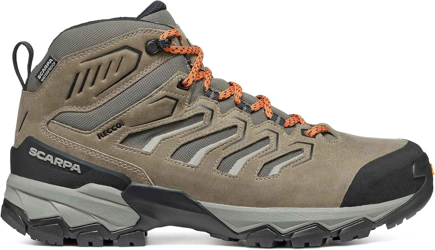 SCARPA Men's Moraine Mid WP Waterproof Breathable Boots for Backpacking & Hiking