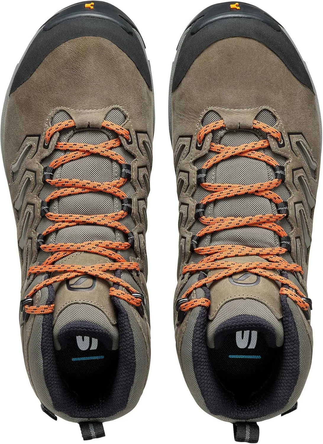 SCARPA Men's Moraine Mid WP Waterproof Breathable Boots for Backpacking & Hiking