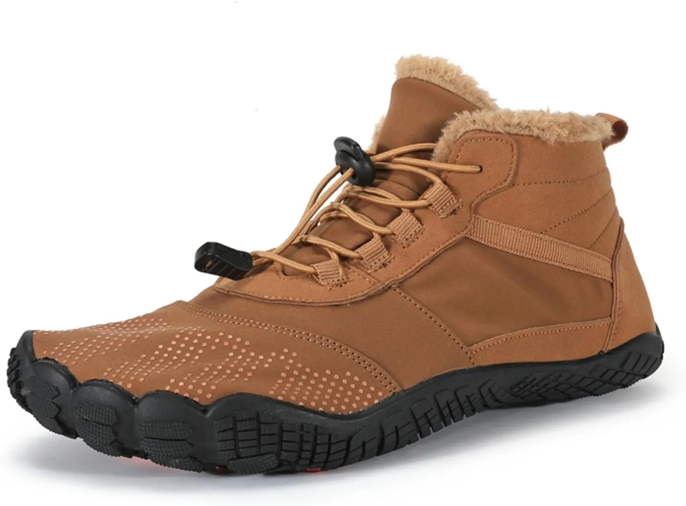 SECHRITE Mens Womens Barefoot Minimalist Shoes Winter Boots Zero Drop Sole Trail Running Sneakers Wide Toe Box
