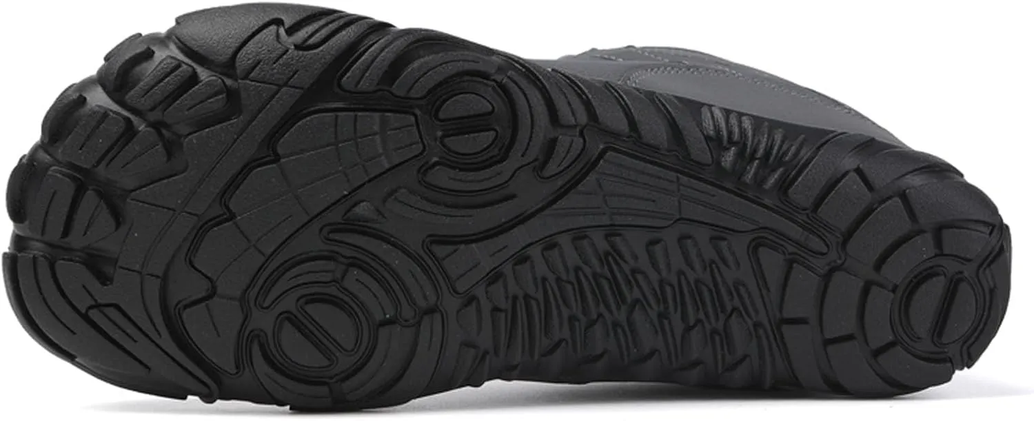 SECHRITE Mens Womens Barefoot Minimalist Shoes Zero Drop Sole Trail Running Sneakers Wide Toe Box