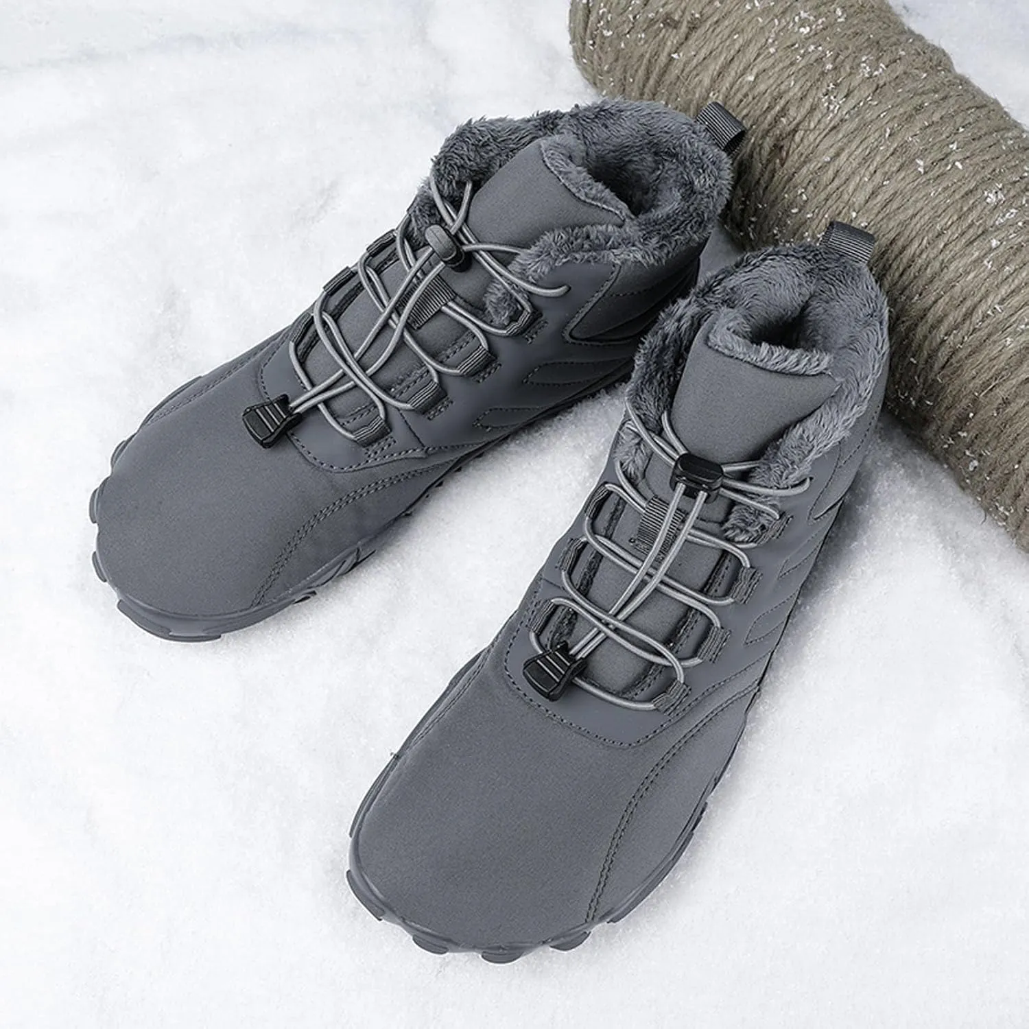 SECHRITE Women Barefoot Shoes Mens Minimalist Zero Drop Boots Wide Toe Box Toes Sneakers Workout Footwear Trail Running Hiking Shoes