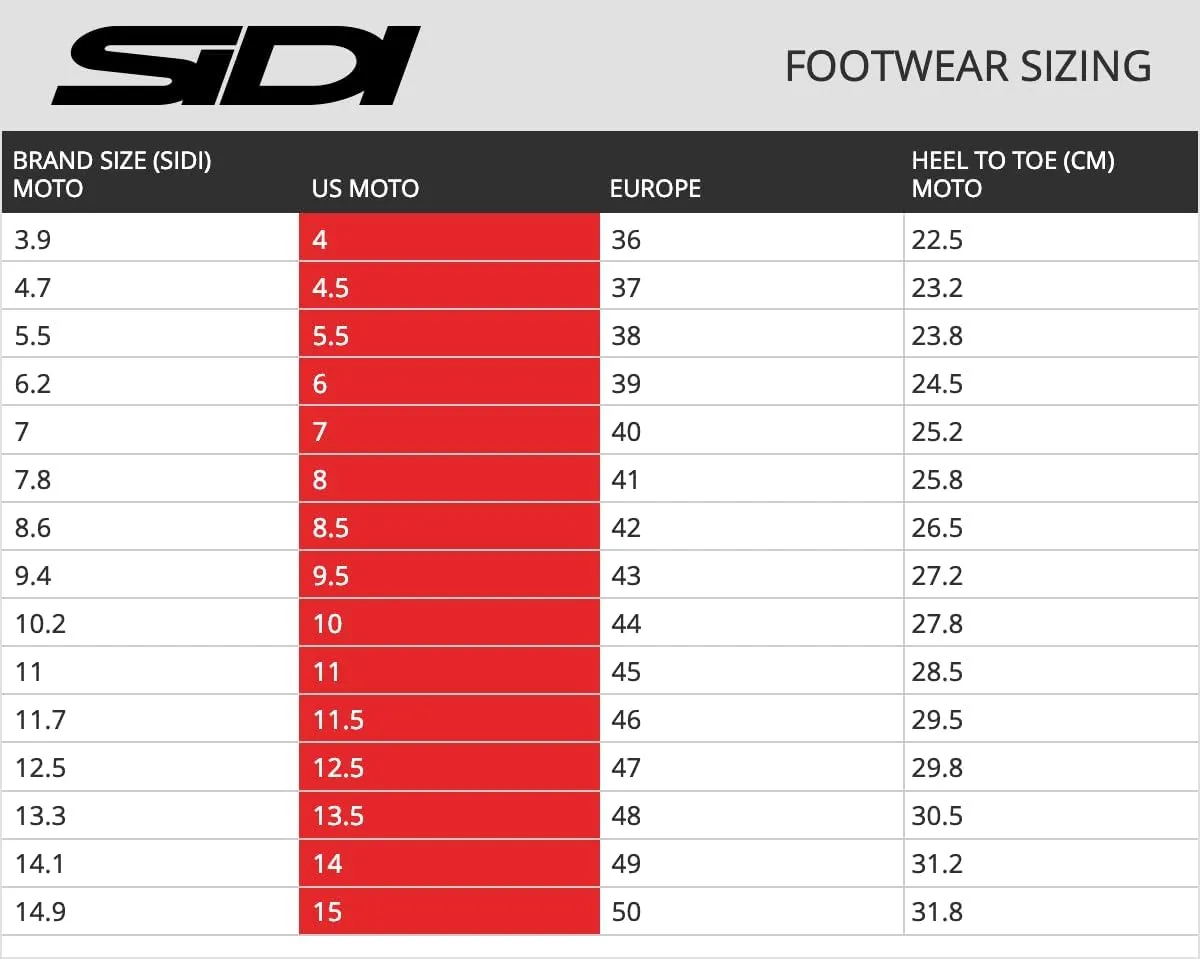SIDI Women's Motorcycle Boots, 40 EU