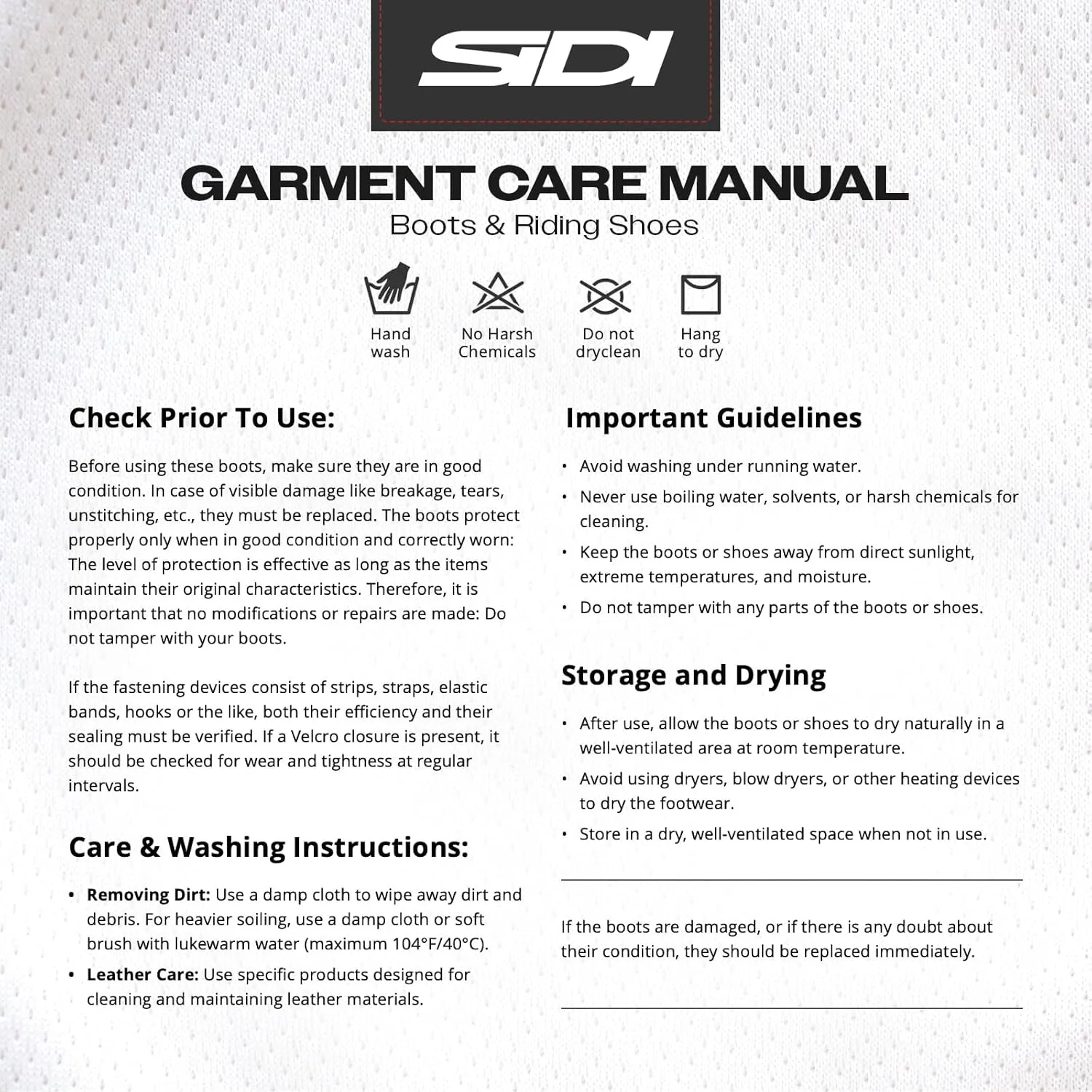 SIDI Women's Motorcycle Boots, 40 EU