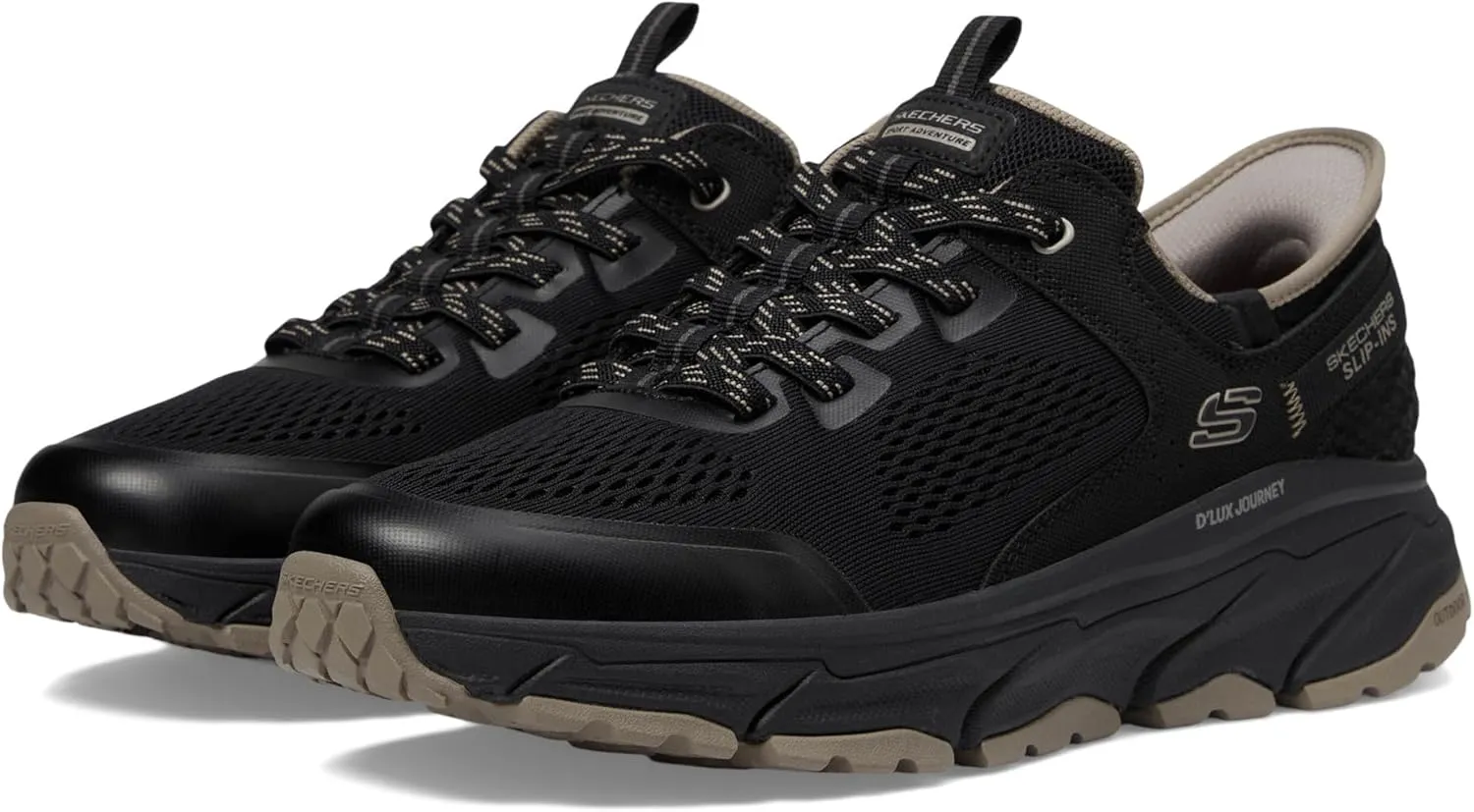 Skechers Men's Slip-ins Relaxed Fit: D'lux Journey-Switch Stitch Slip-on Sneakers