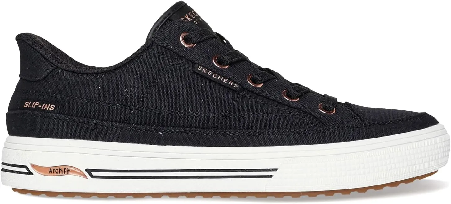 Skechers Women's Arch Fit Arcade-See Ya There Hands Free Slip-ins Sneaker
