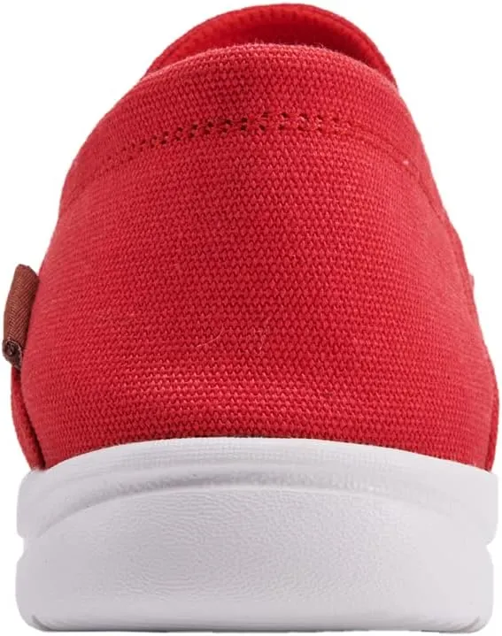 Slip On Shoes for Men Casual Canvas Loafers Men's Deck Shoes Comfort Boat Shoes with Rubber Sole