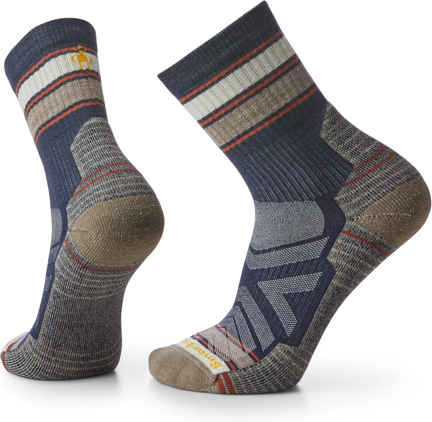 Smartwool Men's Performance Hike Light Cushion Spiked Stripe Crew