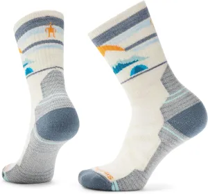 Smartwool Women's Hike Light Cushion Merino Wool Mountain Moon Crew Socks