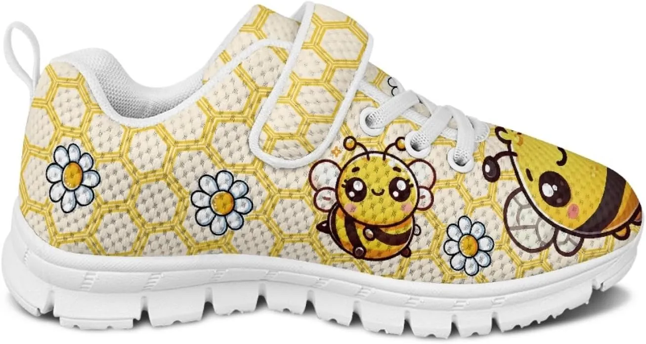 Sneakers for Boys Girls Lightweight Strap Athletic Kids Running Shoes Comfortable Sports Tennis Shoes Walking Shoes