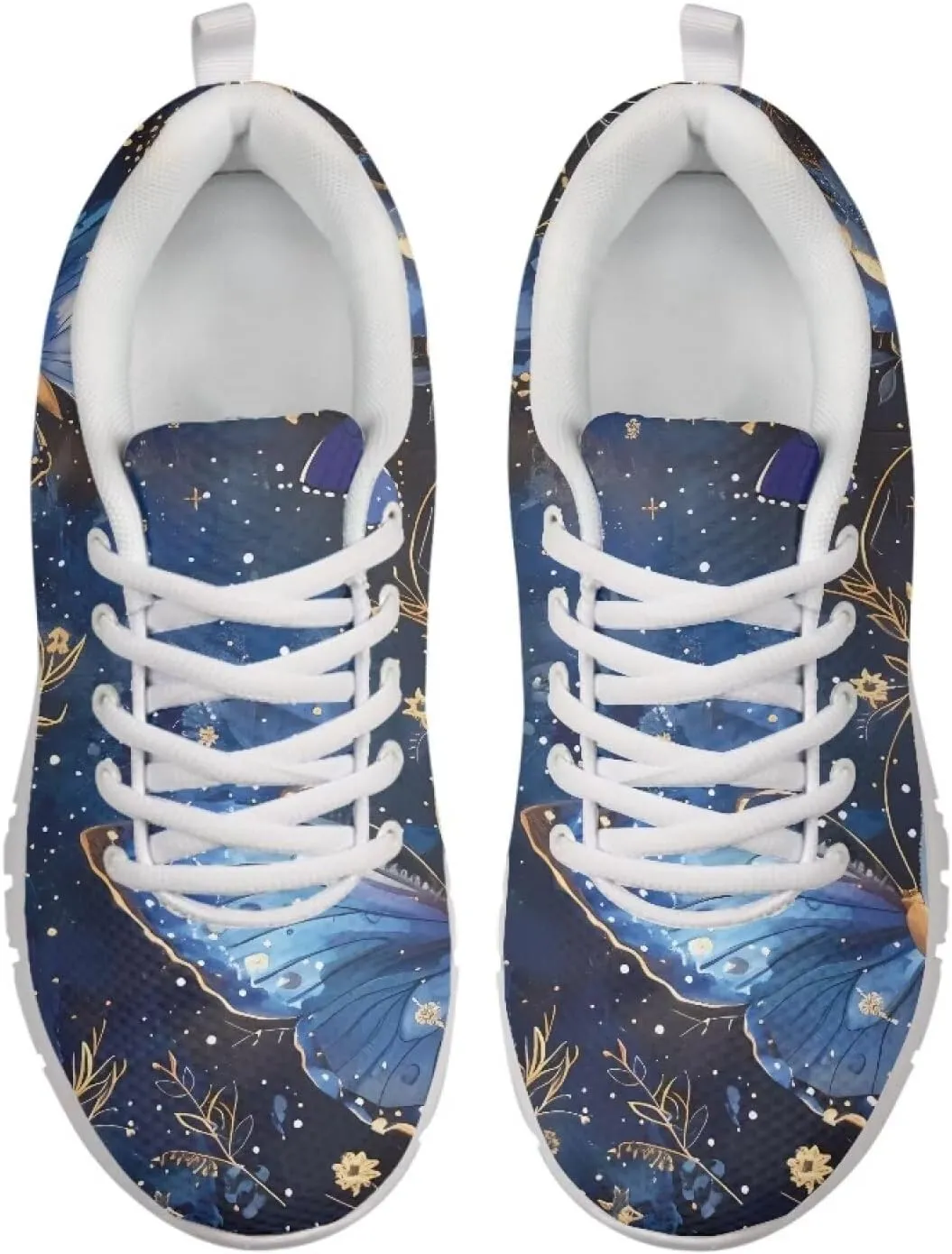 Sneakers for Women Light Lace-up Flats Sneakers Fashion Outdoor Walking Running Shoes