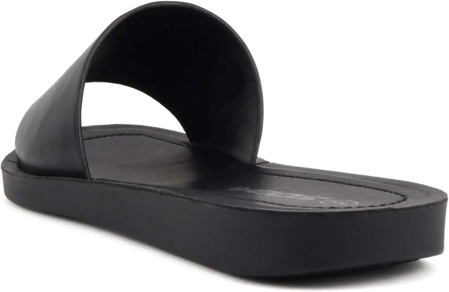 Soda Shoes Efron-S Women Flip Flops Basic Plain Slippers Slip On Sandals Slides Casual Peep Toe Beach