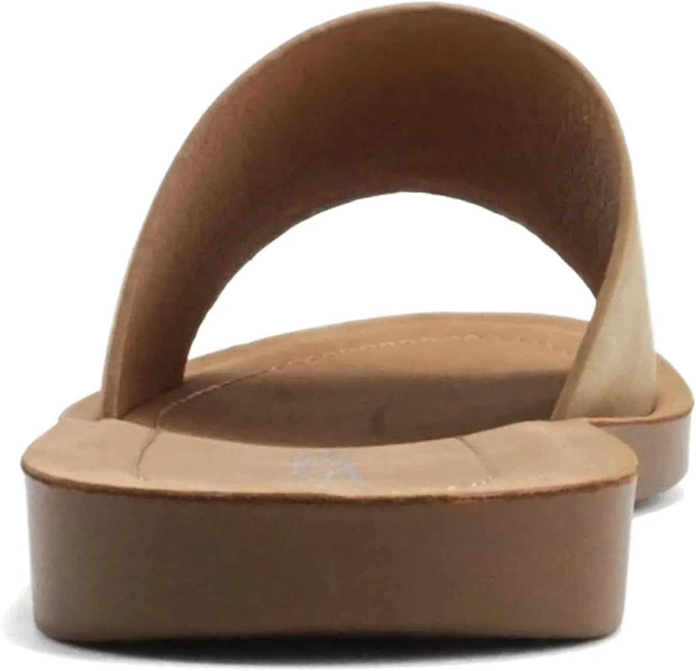 Soda Shoes Efron-S Women Flip Flops Basic Plain Slippers Slip On Sandals Slides Casual Peep Toe Beach