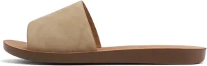 Soda Shoes Efron-S Women Flip Flops Basic Plain Slippers Slip On Sandals Slides Casual Peep Toe Beach