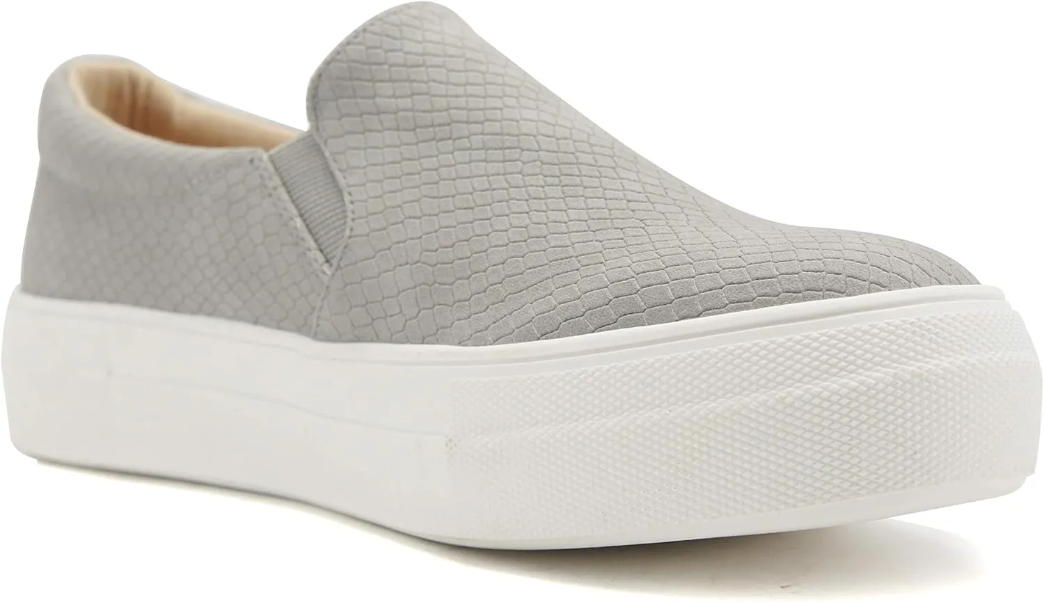 Soda TOPSHOE ave- Hike Platform Slip- On Sneaker w/Cushion Foam