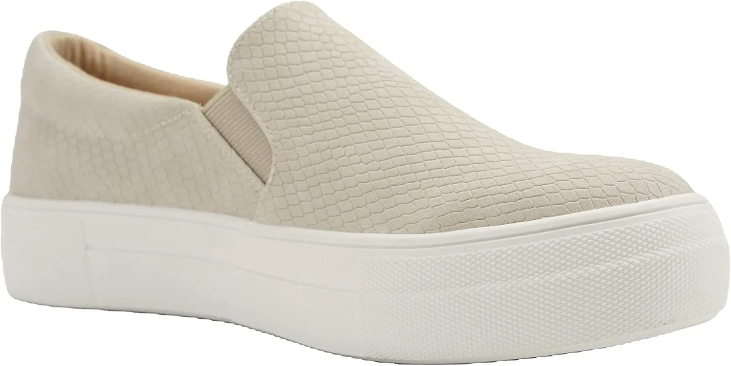 Soda TOPSHOE ave- Hike Platform Slip- On Sneaker w/Cushion Foam