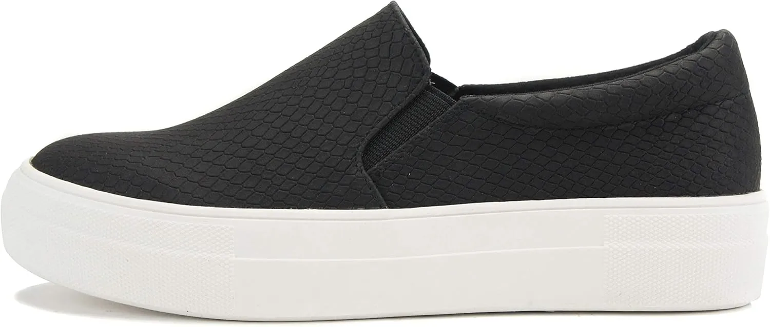 Soda TOPSHOE ave- Hike Platform Slip- On Sneaker w/Cushion Foam