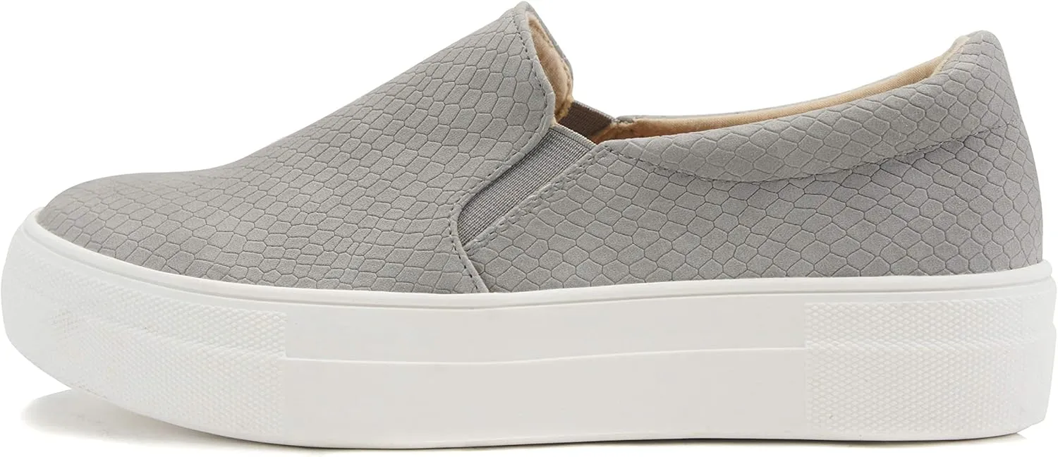 Soda TOPSHOE ave- Hike Platform Slip- On Sneaker w/Cushion Foam