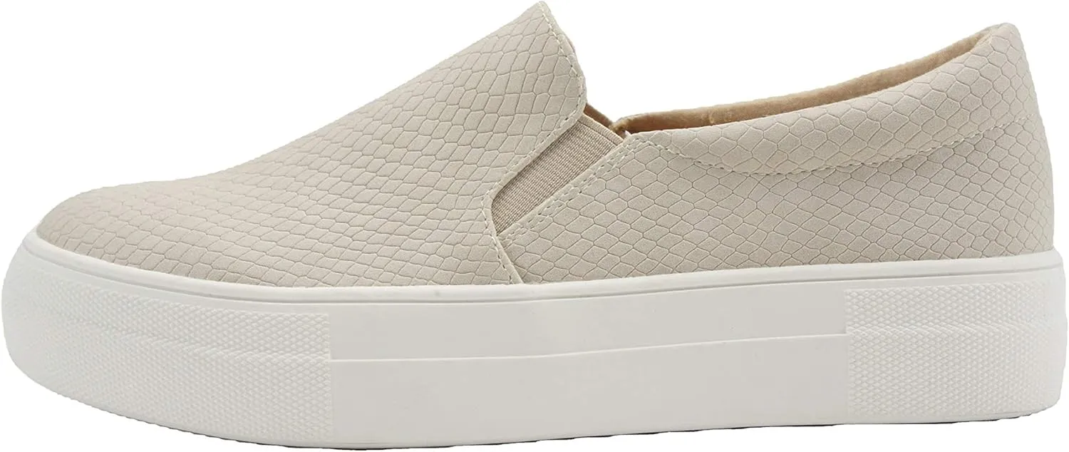 Soda TOPSHOE ave- Hike Platform Slip- On Sneaker w/Cushion Foam