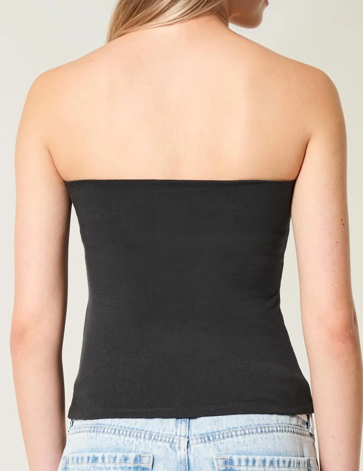 Strapless Reversible Foldover Tube Tops for Women Floral Print Summer Going Out Bandeau Sleeveless Backless Crop Tops