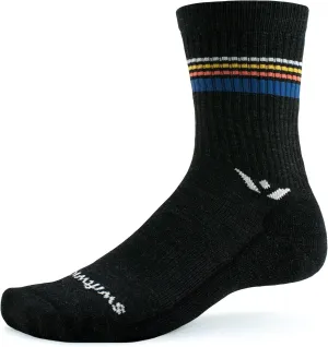 Swiftwick- PURSUIT HIKE SIX Lightweight Hiking Socks, Merino Wool, Mens and Womens