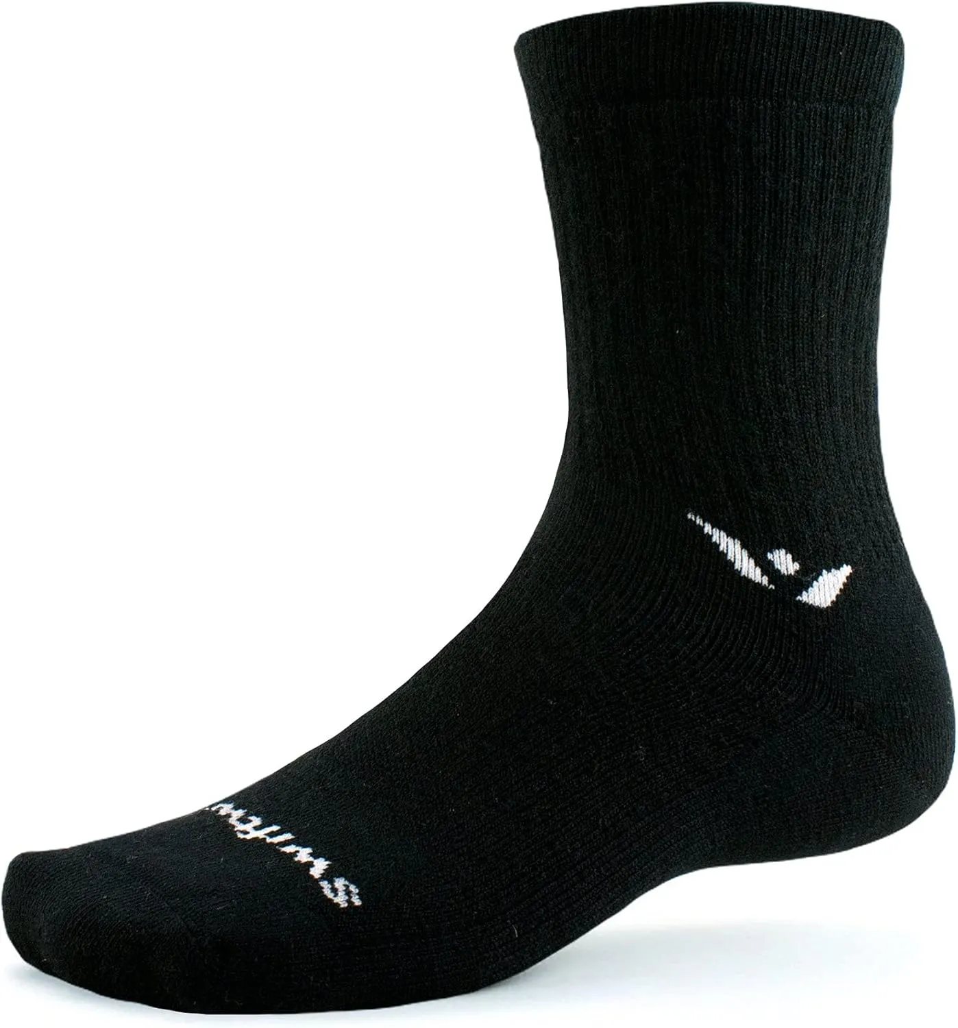 Swiftwick- PURSUIT HIKE SIX Medium-Weight Hiking Socks, Merino Wool, Mens and Womens