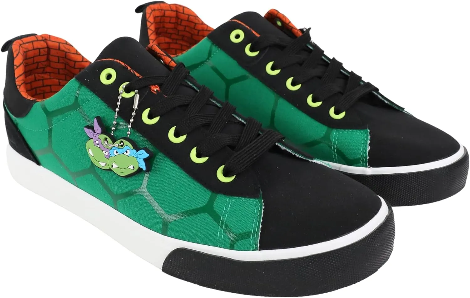 Teenage Mutant Ninja Turtles Sneakers - Aweseome Mens or Unisex Low Top TMNT Shoes