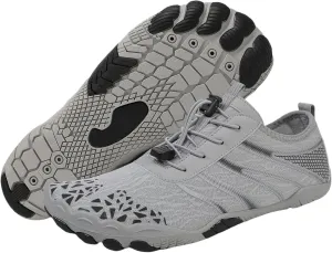 Thatrich Grounded Footwear for Women Men Wide Toe Box Sneakers Waterproof Hiking Running Shoe Non Slip Barefoot Shoes Quick Dry Athletic Running Sports Walking Spring Summer Beach Wear Unisex Sneaker