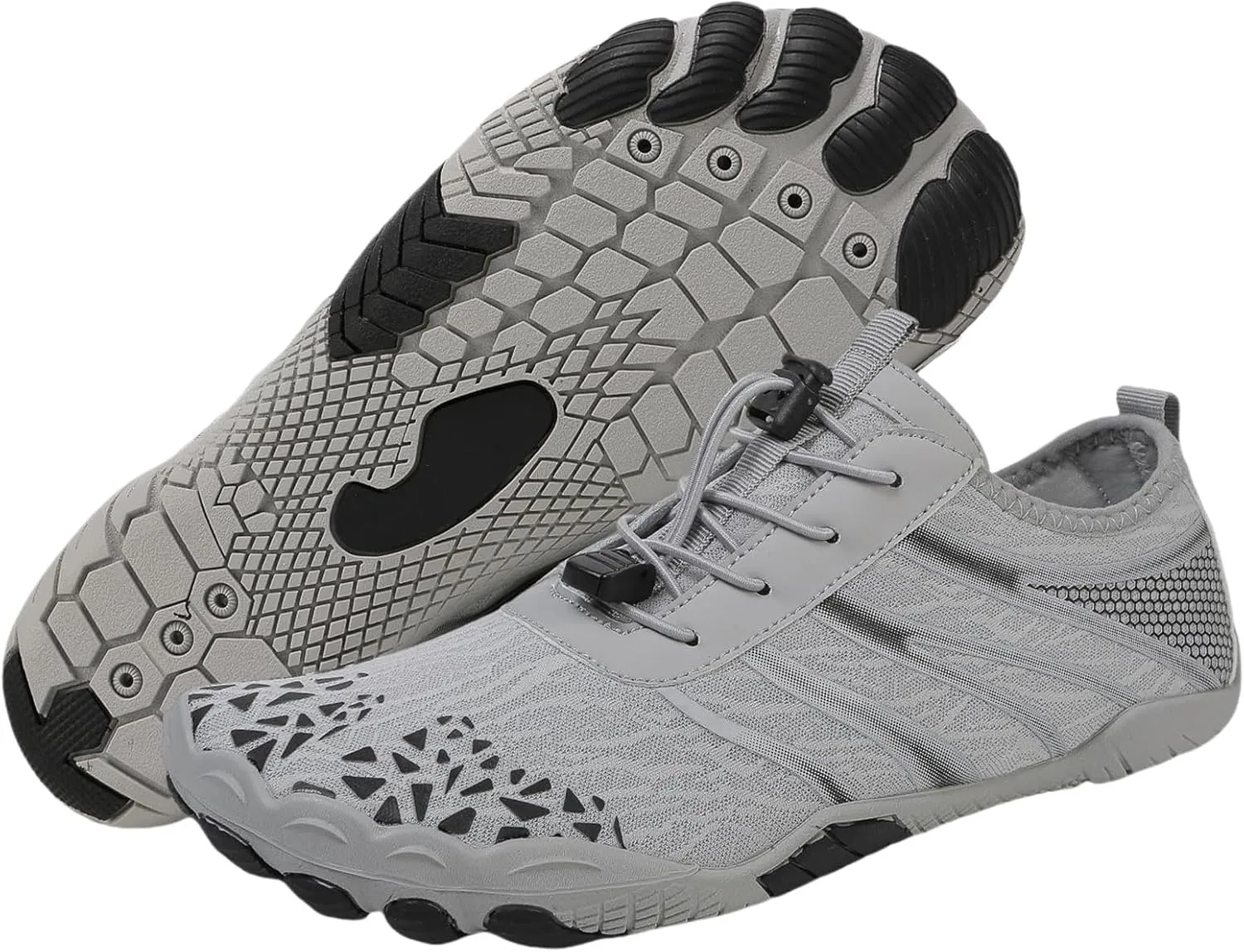 Thatrich Grounded Footwear for Women Men Wide Toe Box Sneakers Waterproof Hiking Running Shoe Non Slip Barefoot Shoes Quick Dry Athletic Running Sports Walking Spring Summer Beach Wear Unisex Sneaker