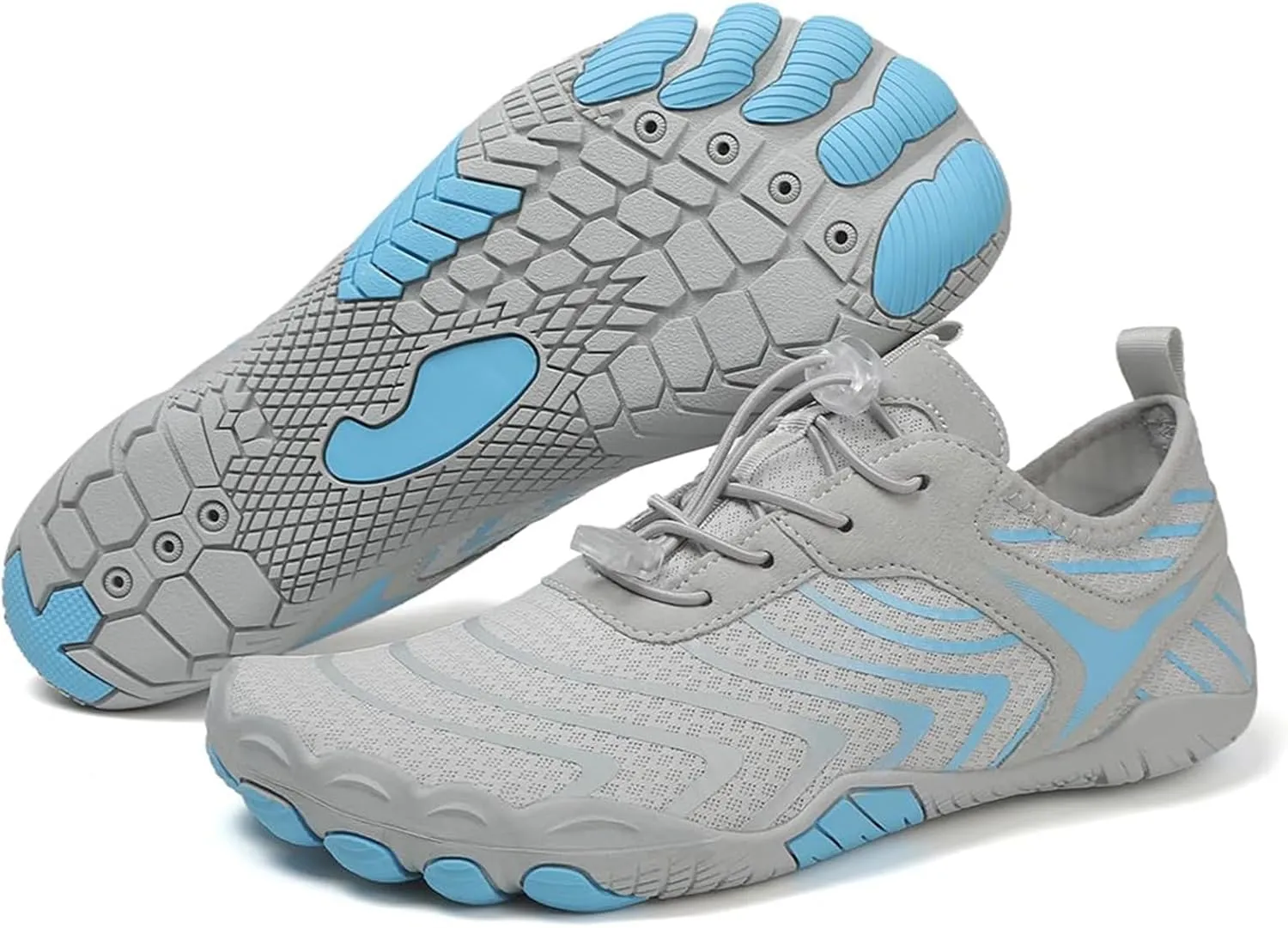Thatrich Hike Shoes Footwear Womens Barefoot Walking Shoes Slip On Hiking Water Shoe Outdoor Waterproof Grounded Sneakers Wide Toe Box Unisex
