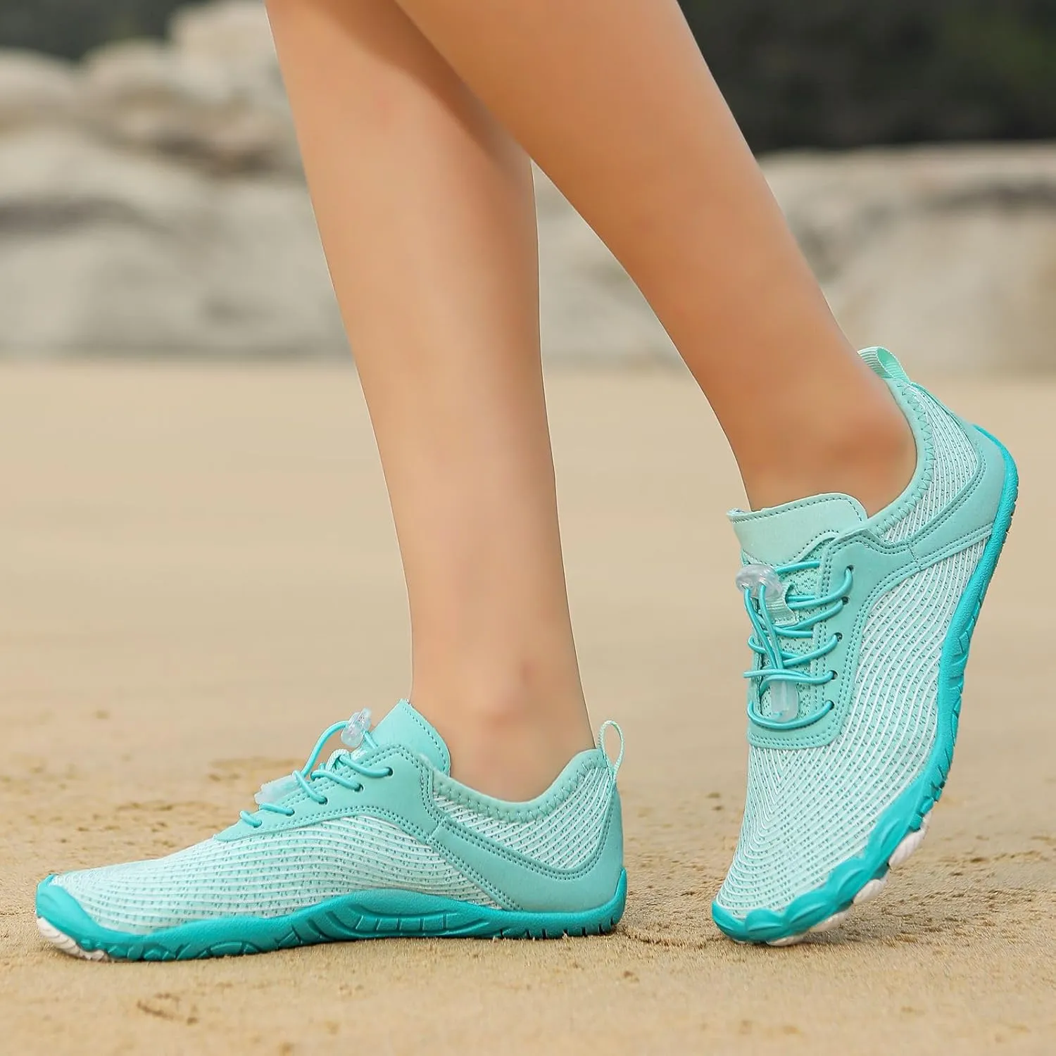 Thatrich Pro Barefoot Shoes for Women, Hike Barefoot Footwear Womens, Hike Shoes Footwear Womens, Wide Toe Box Sneakers Walking Athletic Sport Riding Gym Workout Running Shoe