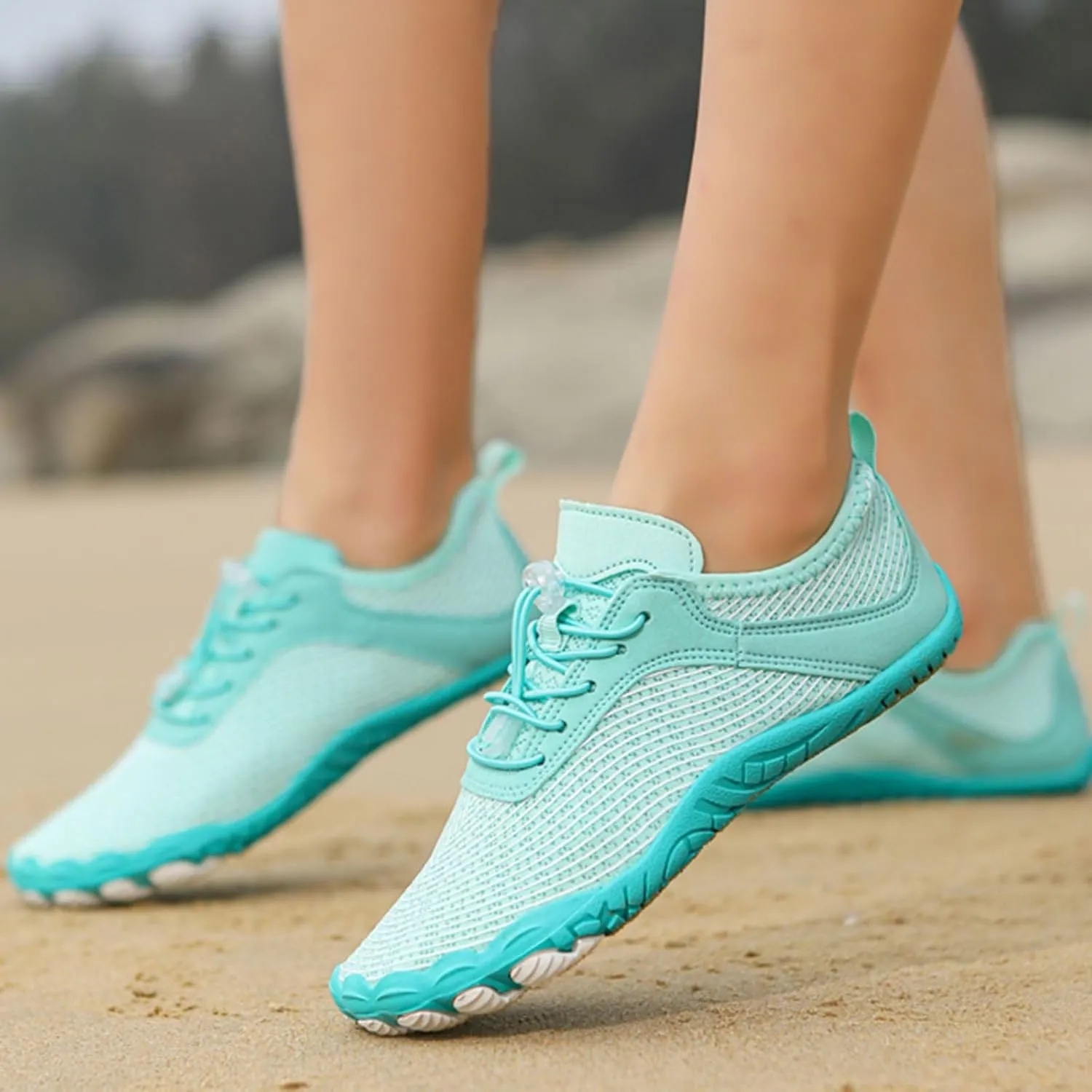 Thatrich Pro Barefoot Shoes for Women, Hike Barefoot Footwear Womens, Hike Shoes Footwear Womens, Wide Toe Box Sneakers Walking Athletic Sport Riding Gym Workout Running Shoe