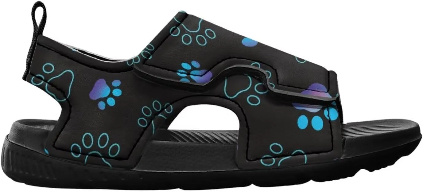 Toddler Boy Sandals Funny Summer Shoes for Kids Slip On Sandals