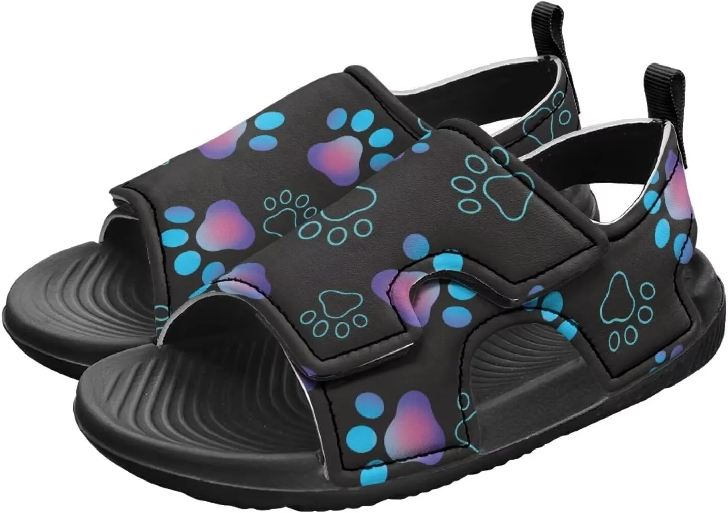 Toddler Boy Sandals Funny Summer Shoes for Kids Slip On Sandals