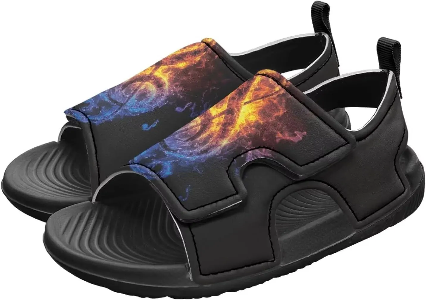 Toddler Boy Sandals Funny Summer Shoes for Kids Slip On Sandals