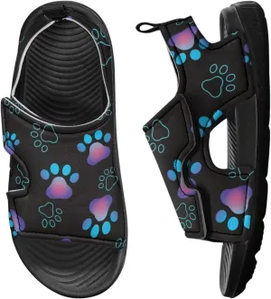Toddler Boy Sandals Funny Summer Shoes for Kids Slip On Sandals