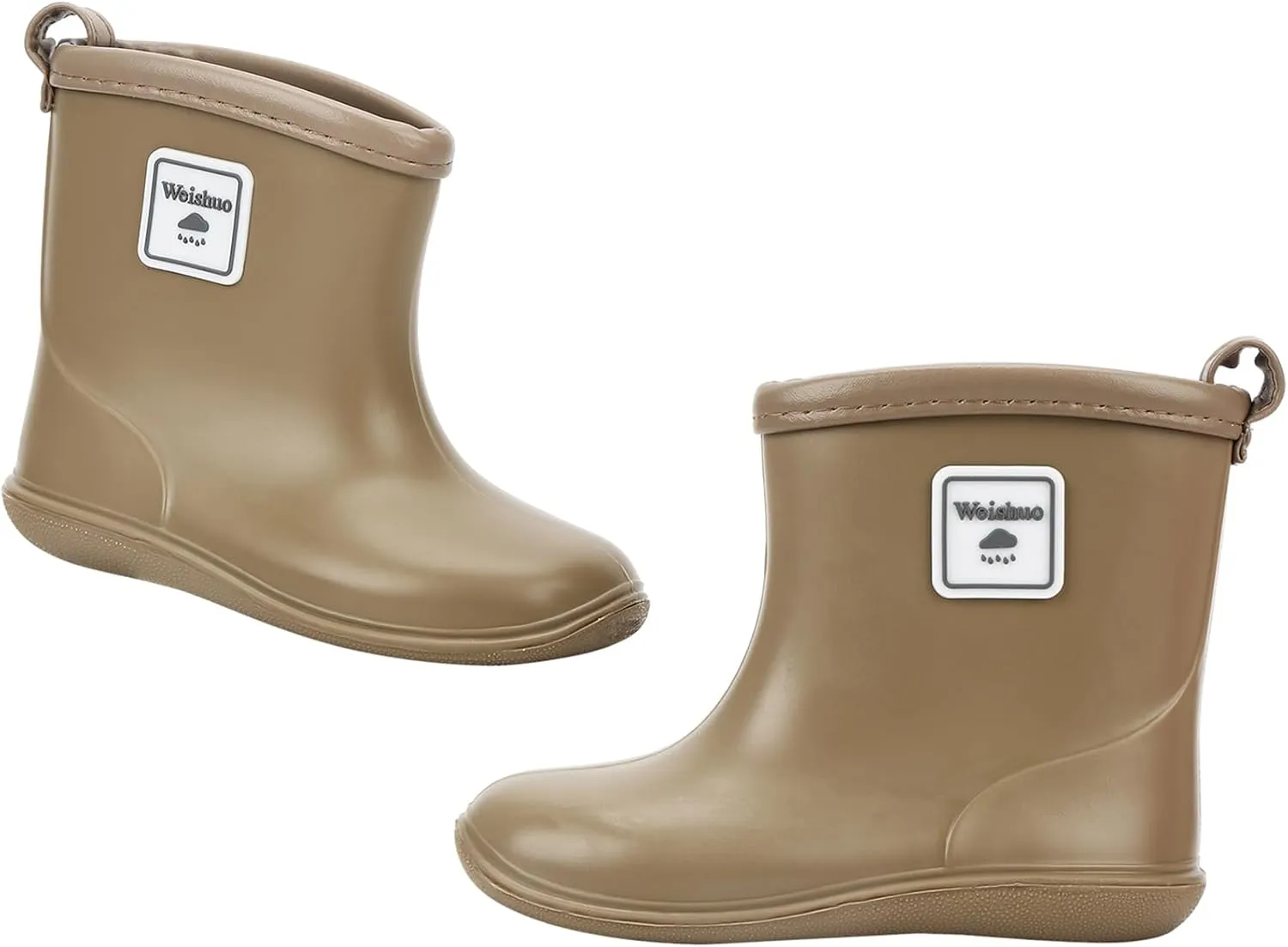 Toddler Rain Boots for Boys Girls,Toddler Rubber Boots Waterproof Lightweight Baby Wellies Unisex Infant Rainboots