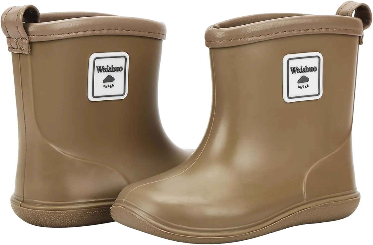Toddler Rain Boots for Boys Girls,Toddler Rubber Boots Waterproof Lightweight Baby Wellies Unisex Infant Rainboots
