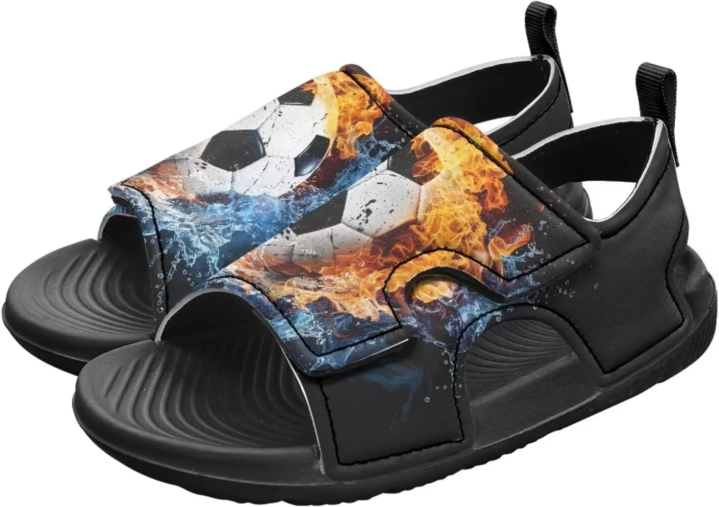 Toddler Sandals Boys Pool Slides Lightweight Summer Slippers for Kids