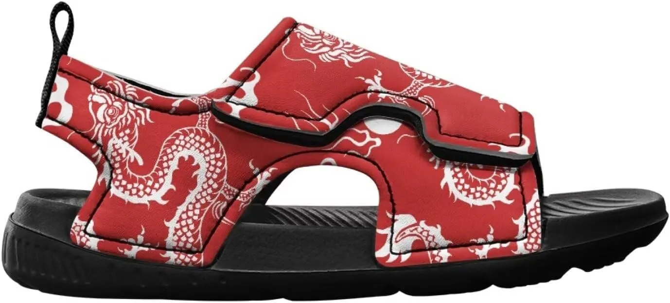 Toddler Sandals Boys Pool Slides Lightweight Summer Slippers for Kids