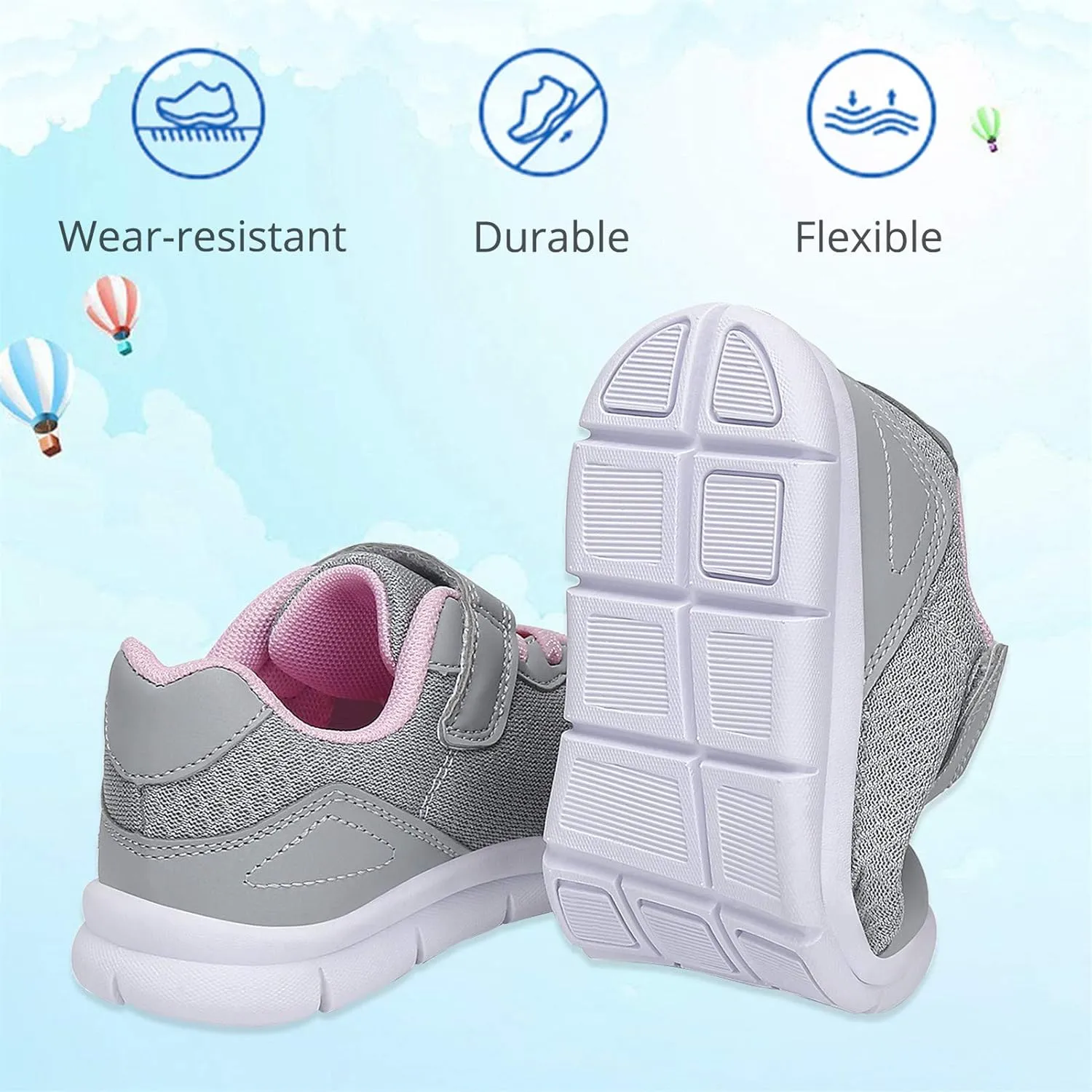 Toddler Shoes Boys Girls Sneakers Little Kids Tennis Shoes for Running Walking