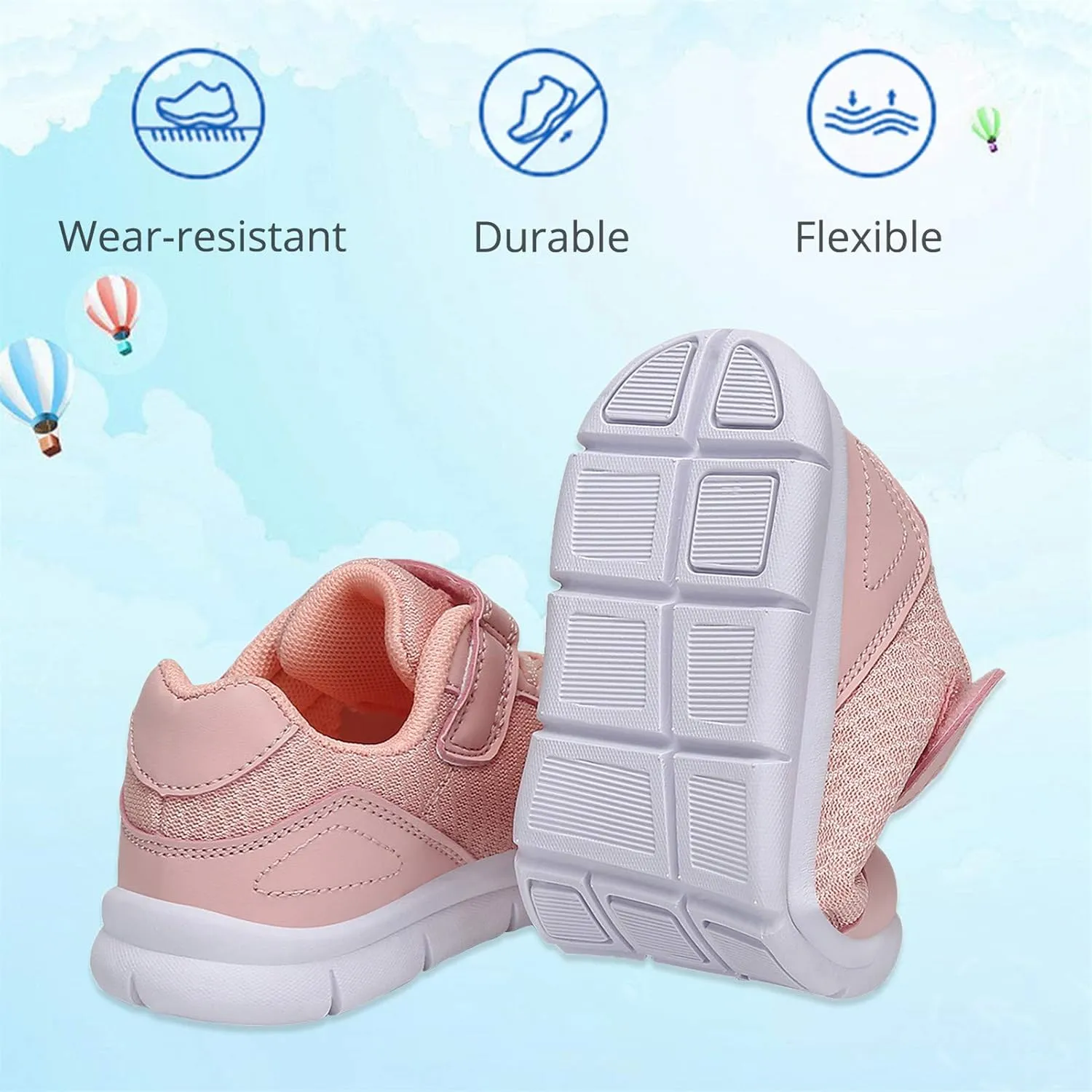 Toddler Shoes Boys Girls Sneakers Little Kids Tennis Shoes for Running Walking