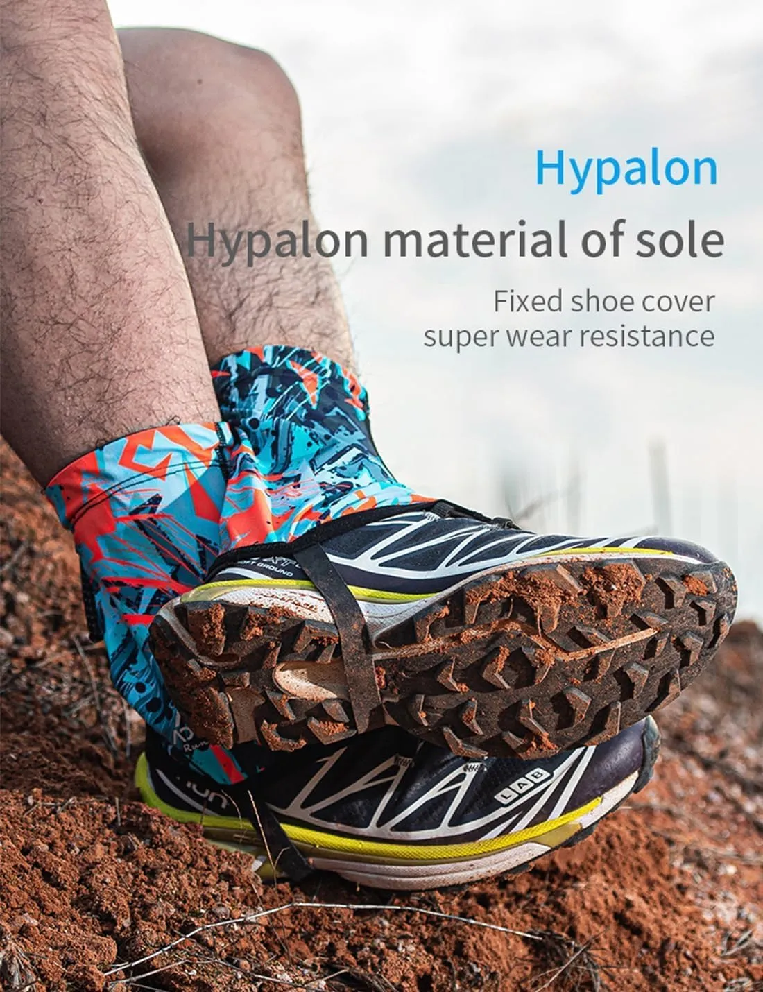 Trail Gaiters Low Shoes Gators for Hiking Boots Breathable Boots Gators for Running
