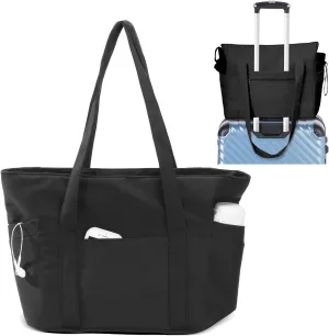 Travel Yoga Gym Bag for Women, Duffel And Carry On Travel Bag, Adjustable Yoga Mat Holder