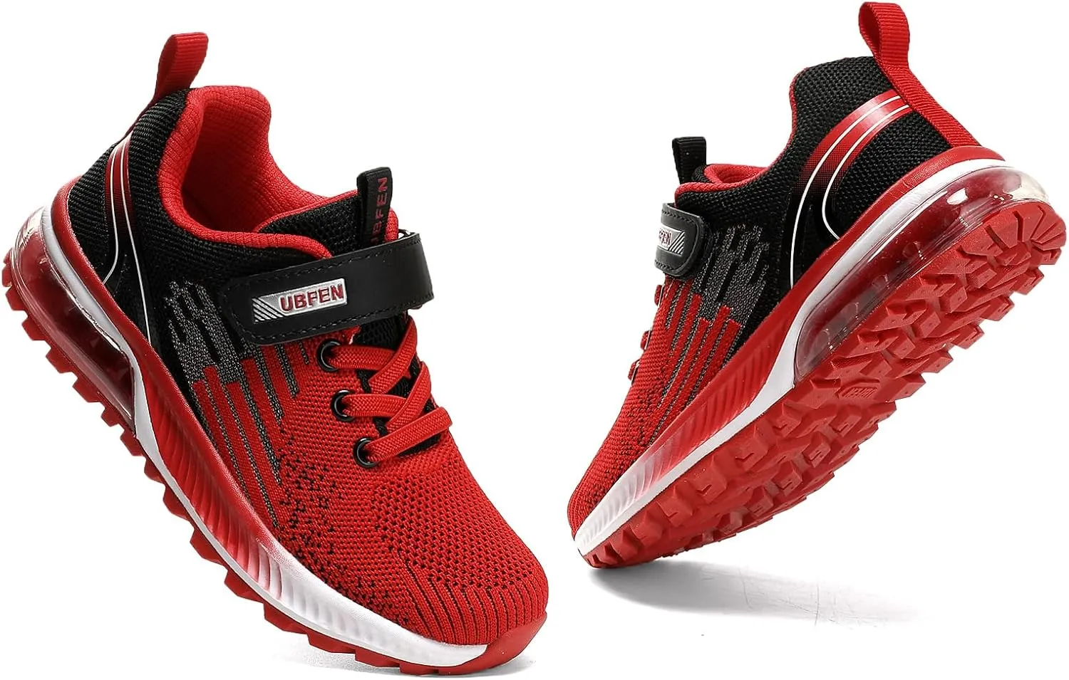 UBFEN Kids Sneakers Boys Girls Tennis Shoes for Running Athletic Walking Gym Sports Lightweight Breathable