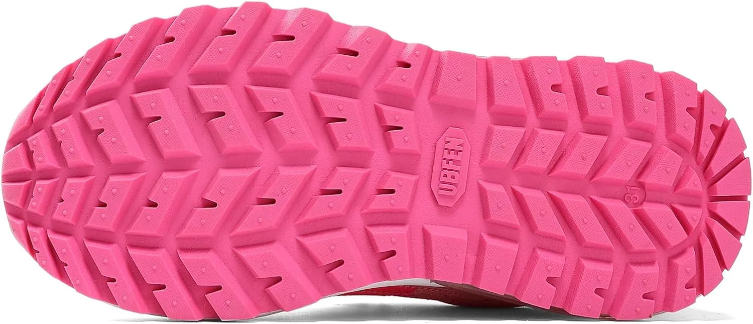 UBFEN Kids Sneakers Boys Girls Tennis Shoes for Running Athletic Walking Gym Sports Lightweight Breathable