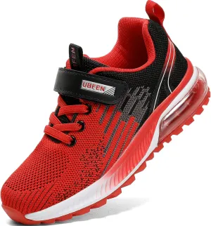 UBFEN Kids Sneakers Boys Girls Tennis Shoes for Running Athletic Walking Gym Sports Lightweight Breathable