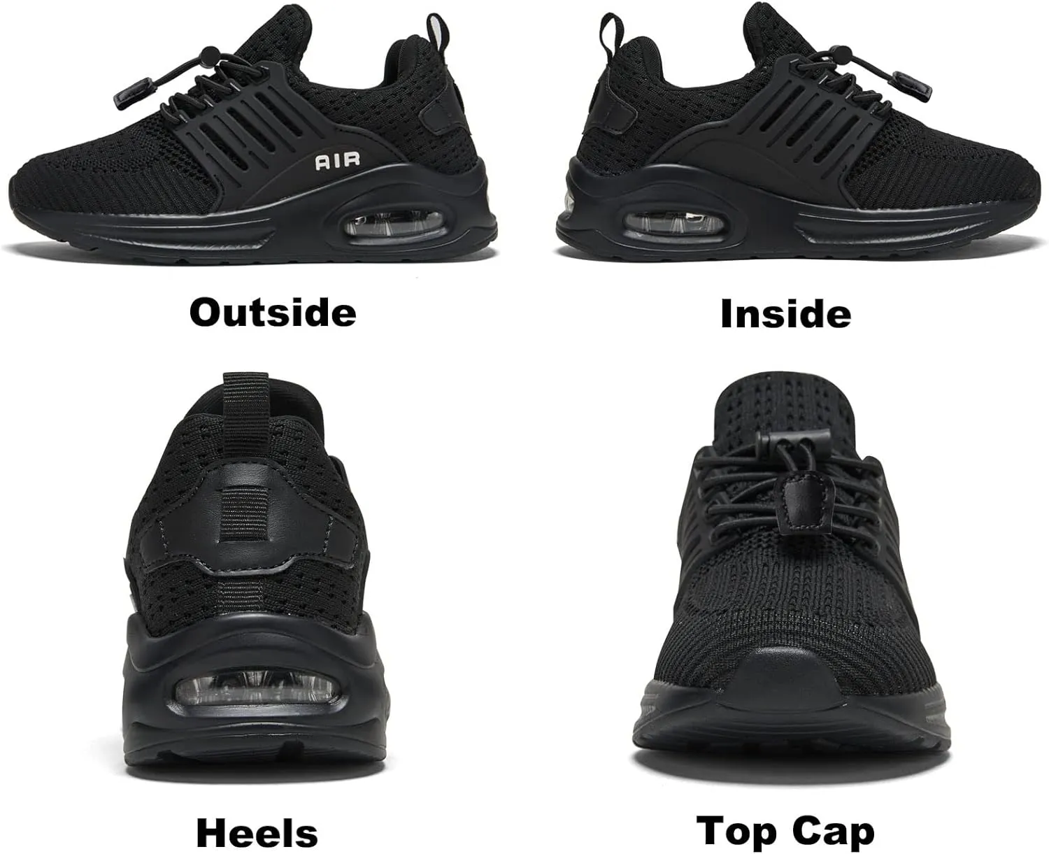 Ugmikdo Kids Shoes Boys Girls Running Tennis Shoes Air Shoes Breathable Lightweight Fashion Sneakers for Sports Athletic Gym Walking