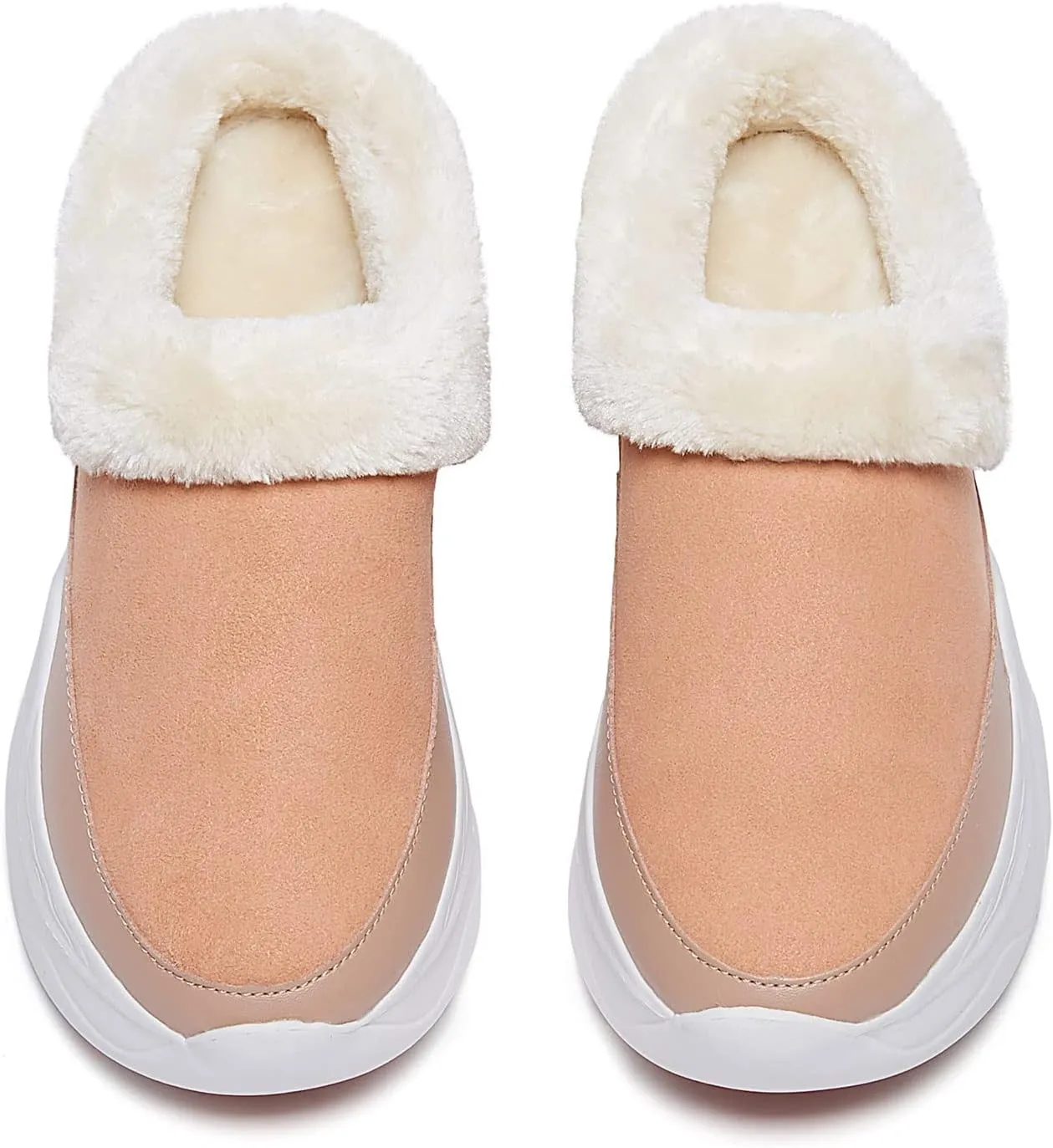UIN Women's Mules Fashion Comfort Travel Art Painted Chunky Shoes Wide Toe Casual Household Slippers Slip On Loafers