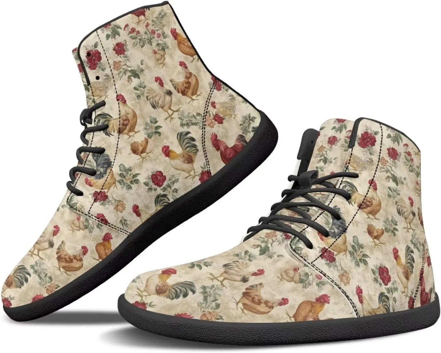 Unisex Adults High Top Barefoot Hiking Boots for Women Men